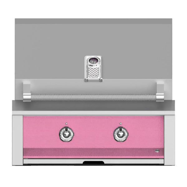Aspire by Hestan 30-Inch Propane Gas Built-In Grill, 1 U-Burner and 1 Sear (Reef Pink) - EMB30-LP-PK