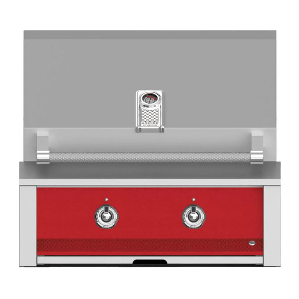 Aspire by Hestan 30-Inch Natural Gas Built-In Grill, 1 U-Burner and 1 Sear (Matador Red) - EMB30-NG-RD
