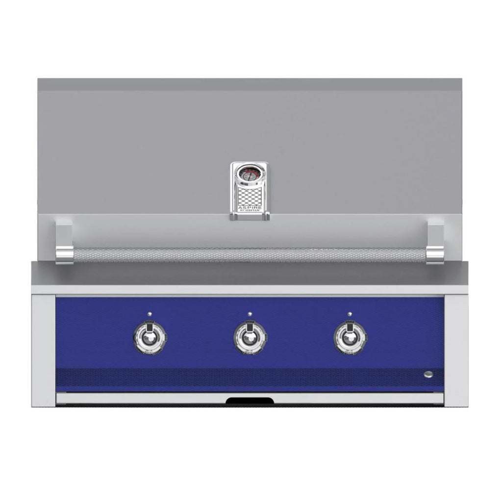 Aspire by Hestan 36-Inch Propane Gas Built-In Grill, 2 U-Burner and 1 Sear (Prince Blue) - EMB36-LP-BU