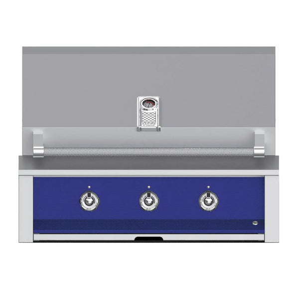 Aspire by Hestan 36-Inch Propane Gas Built-In Grill, 2 U-Burner and 1 Sear (Prince Blue) - EMB36-LP-BU