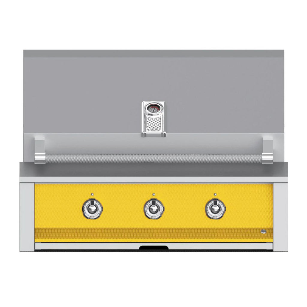 Aspire by Hestan 36-Inch Propane Gas Built-In Grill, 2 U-Burner and 1 Sear (Sol Yellow) - EMB36-LP-YW