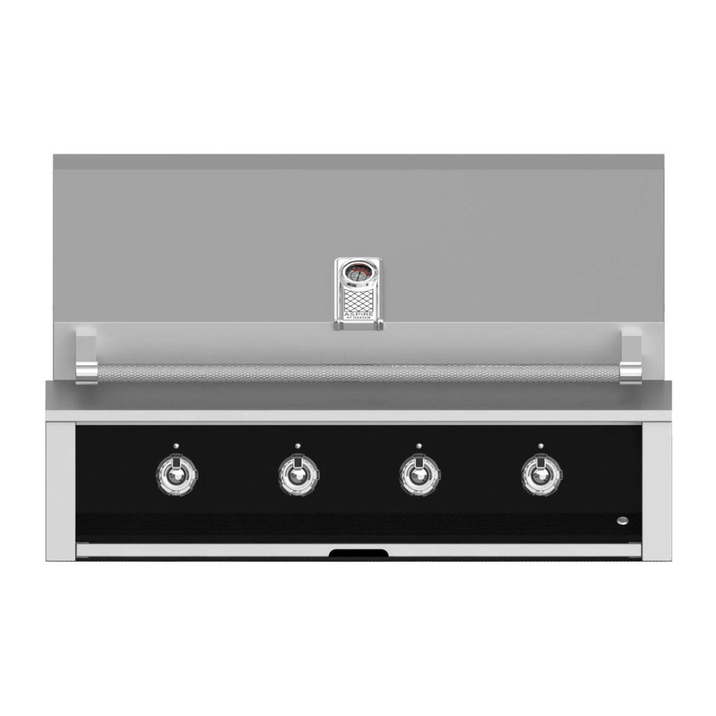 Aspire by Hestan 42-Inch Propane Gas Built-In Grill, 3 U-Burner and 1 Sear (Stealth Black) - EMB42-LP-BK
