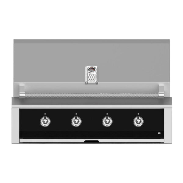 Aspire by Hestan 42-Inch Propane Gas Built-In Grill, 3 U-Burner and 1 Sear (Stealth Black) - EMB42-LP-BK