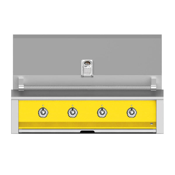 Aspire by Hestan 42-Inch Natural Gas Built-In Grill, 3 U-Burner and 1 Sear (Sol Yellow) - EMB42-NG-YW