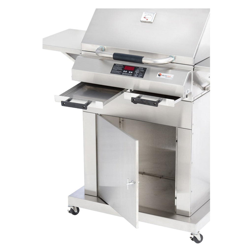 Electri-Chef Emerald 24-Inch 3520 Volt Electric Freestanding Grill On Cart - 4400-EC-336-CB-24