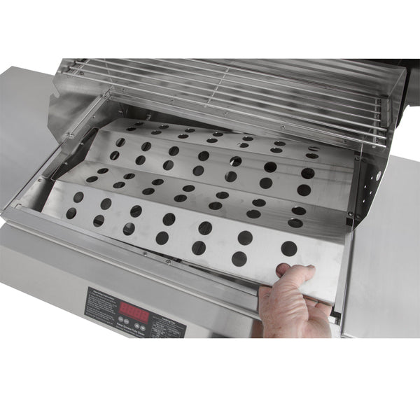 Electri-Chef Emerald 24-Inch 3520 Volt Electric Freestanding Grill On Cart - 4400-EC-336-CB-24