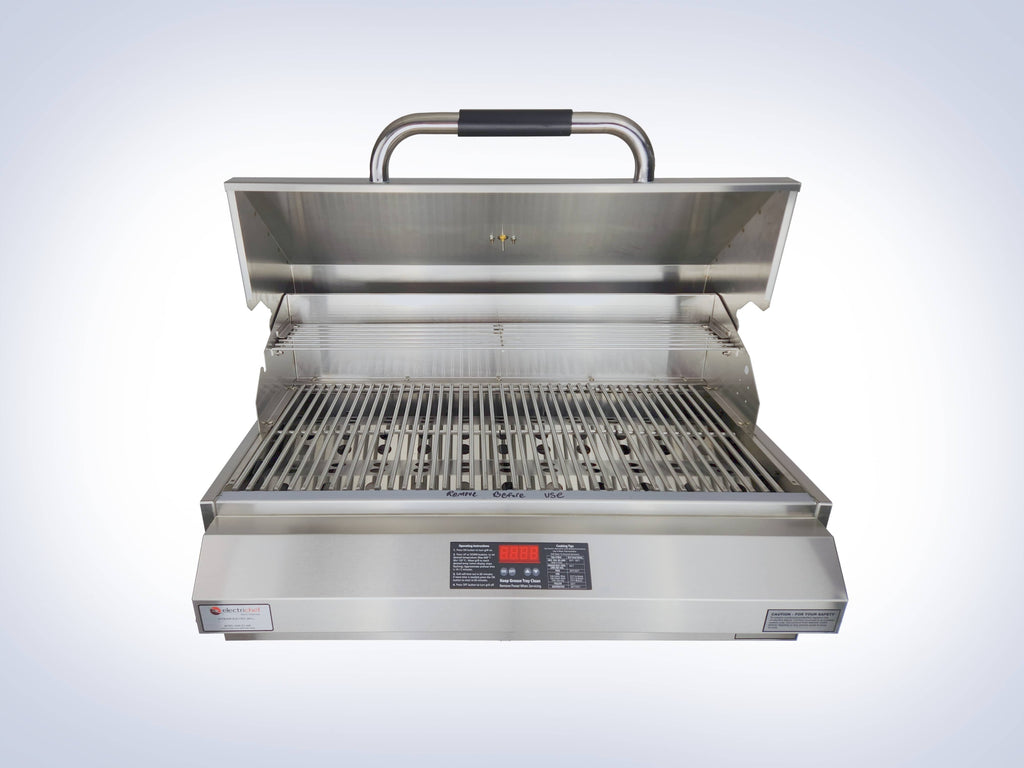 Electri-Chef Emerald 24-Inch 3520 Volt Electric Marine Built-In Grill - 4400-EC-336-IM-24