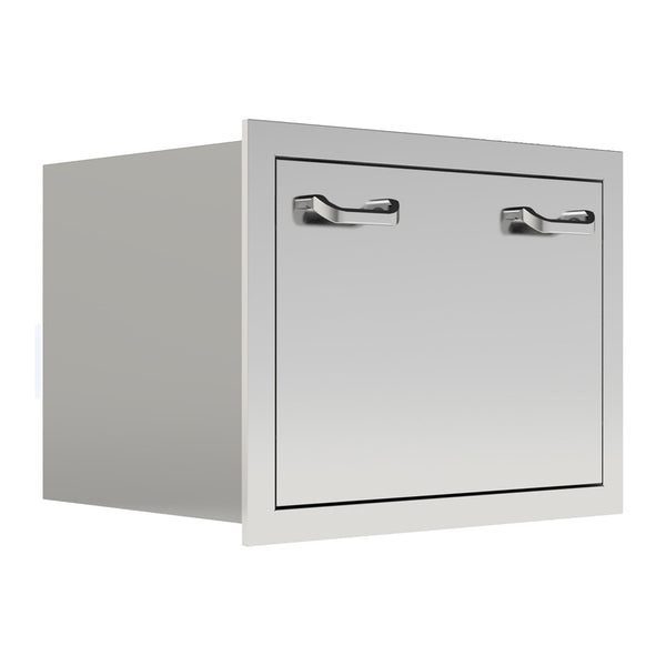 Grillscapes 30-Inch Stainless Steel Roll-Out Fully Insulated Ice Storage Drawer - GS-260-FID