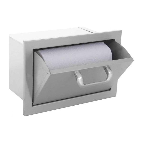Grillscapes 16-Inch Stainless Steel Paper Towel Holder - GS-260-PTH