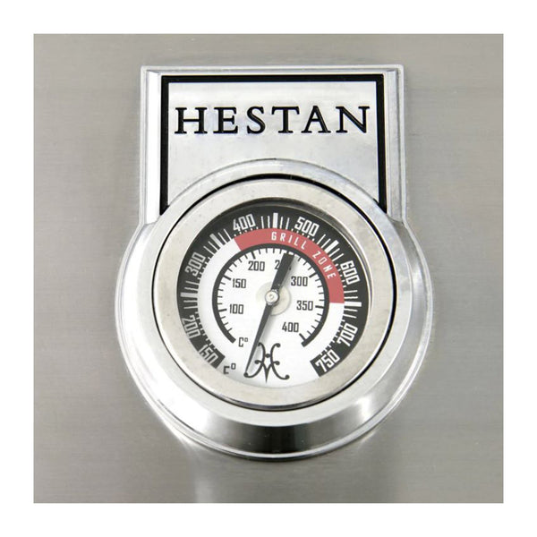 Hestan 42-Inch Propane Gas Freestanding Deluxe Grill with Double Side Burner, 1 Sear - 3 Trellis w/ Rotisserie in Purple - GMBR42CX2-LP-PP