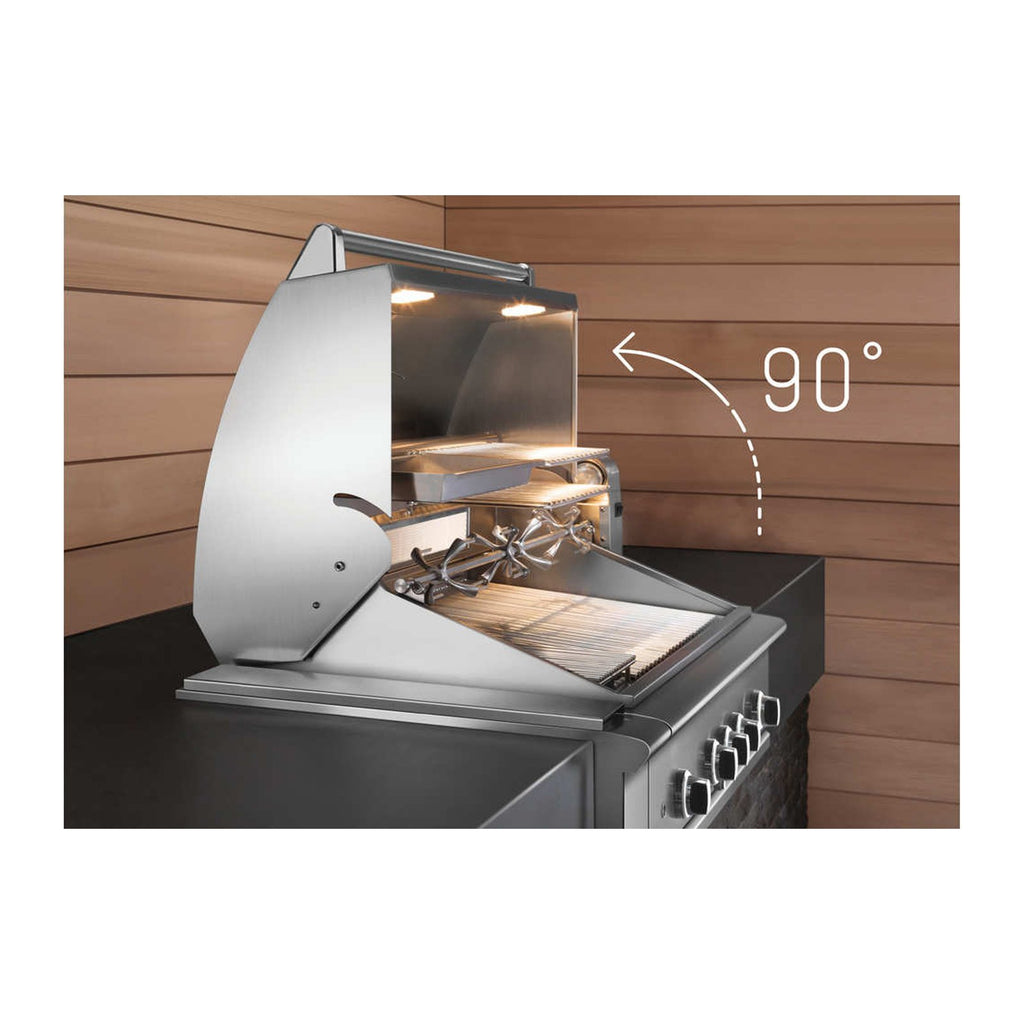 DCS Series 9 Evolution 36-Inch Natural Gas Built-In Grill w/ Rotisserie - BE1-36RC-N