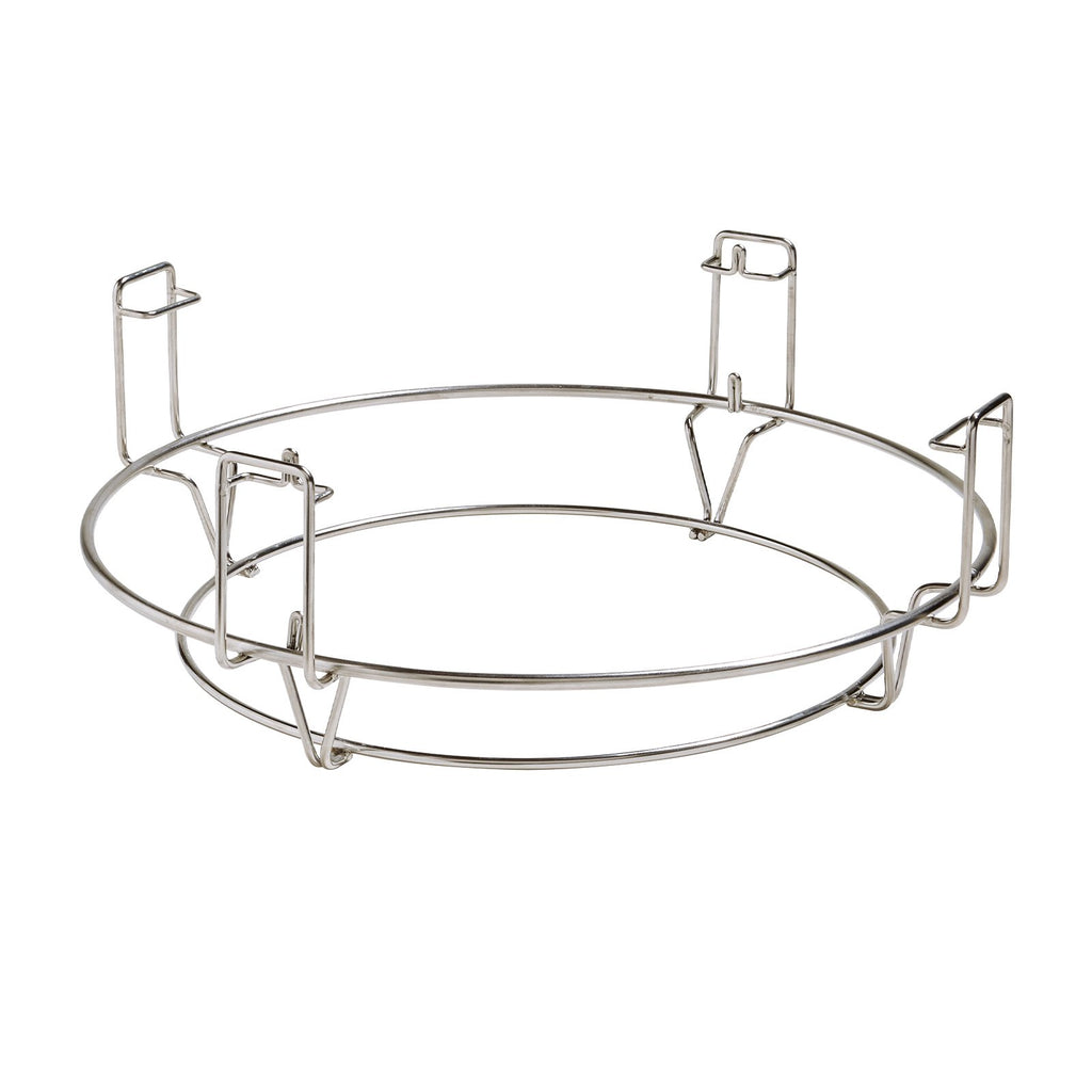 Kamado Joe Freestanding 24-Inch Big Joe III Red w/ Cart, Hyperbolic Insert, Aluminum Side Shelve, Heat Deflector, Divide & Conquer System - KJ15041021