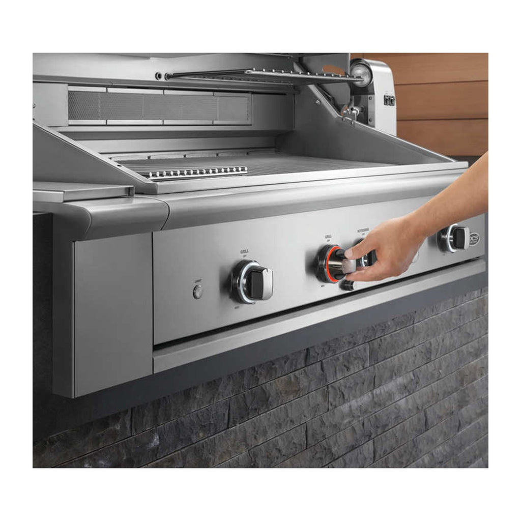 DCS Series 9 Evolution 48-Inch Natural Gas Built-In Grill w/ Rotisserie - BE1-48RC-N