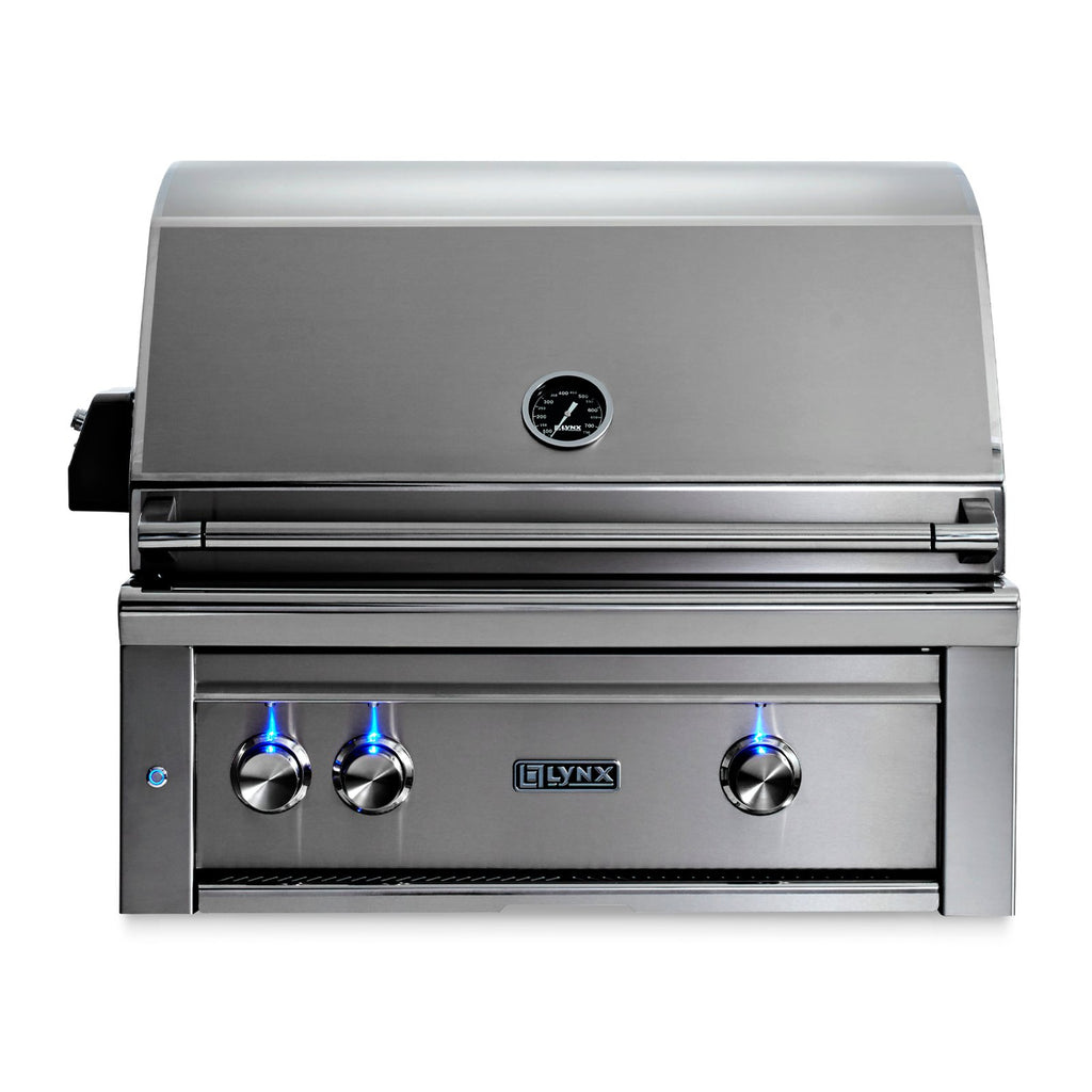 Lynx Professional 30-Inch Propane Gas Built-In Grill w/ Rotisserie - L30R-3-LP