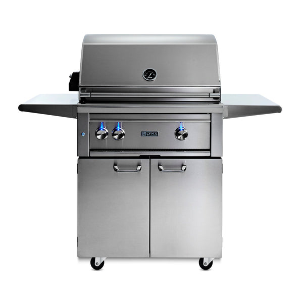 Lynx Professional 30-Inch Propane Gas Freestanding Grill -  1 Trident Sear Burner w/ Rotisserie - L30TRF-LP