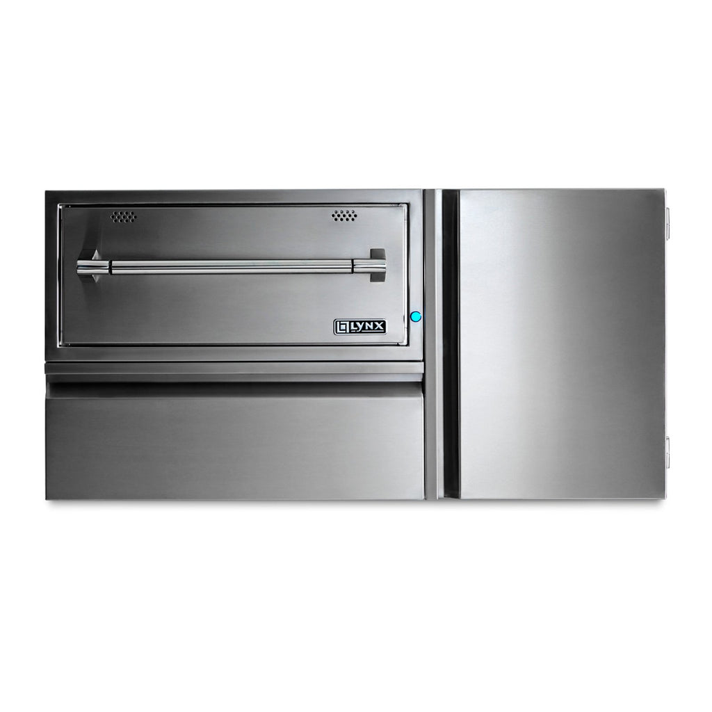 Lynx Professional 42-Inch Convenience Center w/ Warming Drawer, Storage Drawer & Tank Storage - L42CC-1