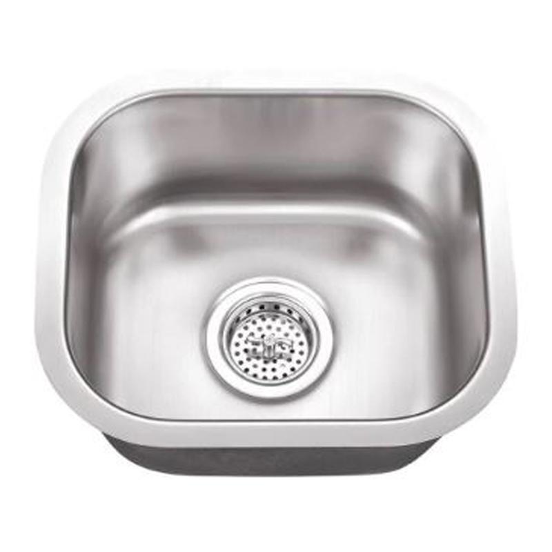 E2 Stainless 18 Gauge 15x12x7 Stainless Steel Rectangular Sink - M1512-18