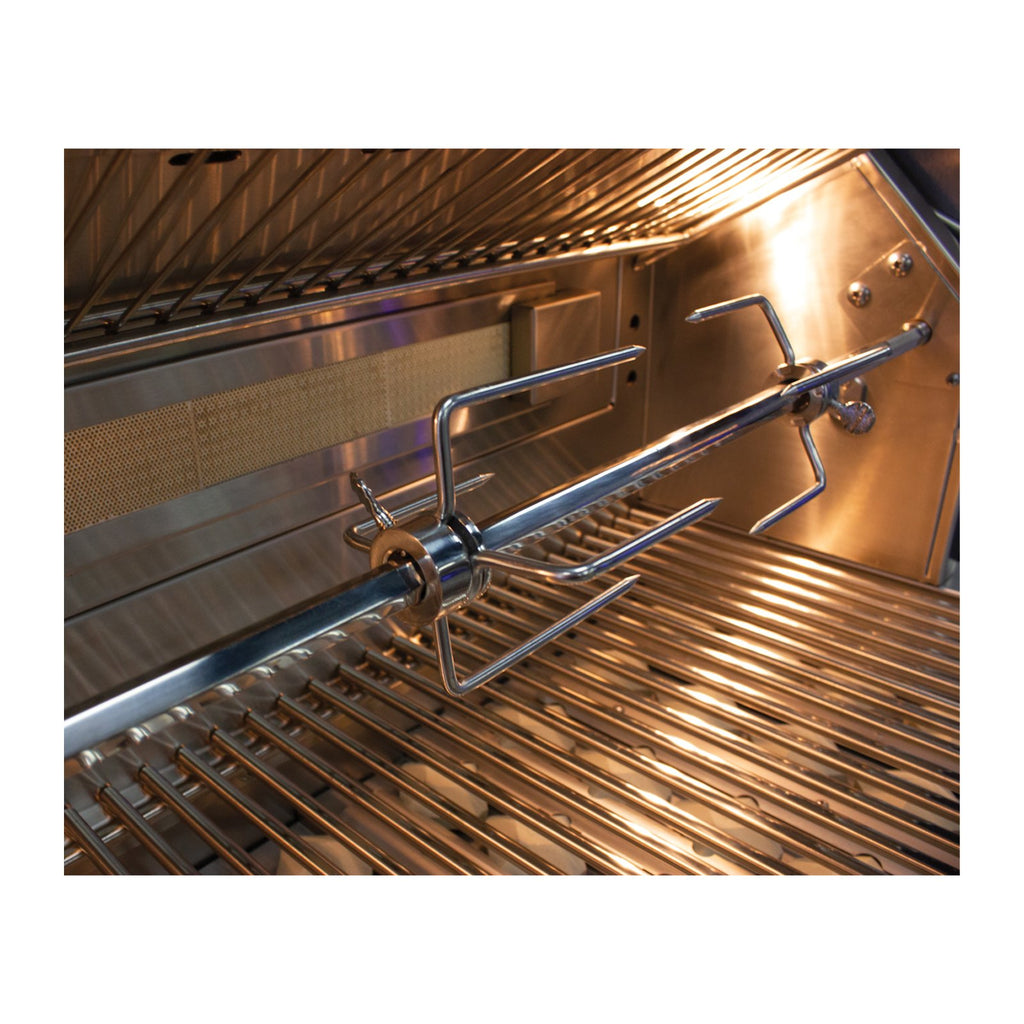 Alfresco ALXE 56-Inch Propane Gas Built-In Grill w/ Rotisserie - ALXE-56BFG-LP