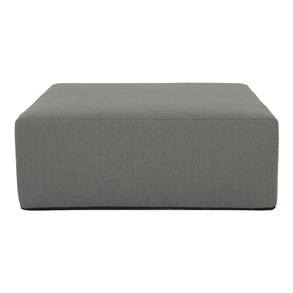 Sunset West 48-Inch Square Coffee Table/Ottoman In Sunbrella Fabric Heritage Granite - Pouf-CO48SQ