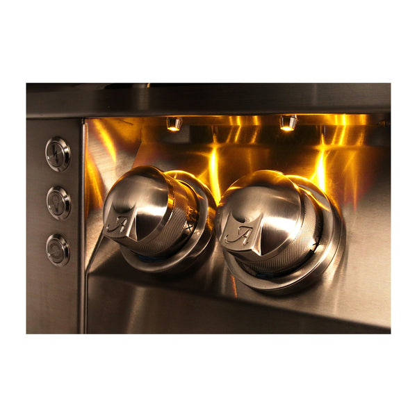 Alfresco ALXE 56-Inch Natural Gas Built-In Grill w/ Rotisserie and Side Burner - ALXE-56-NG