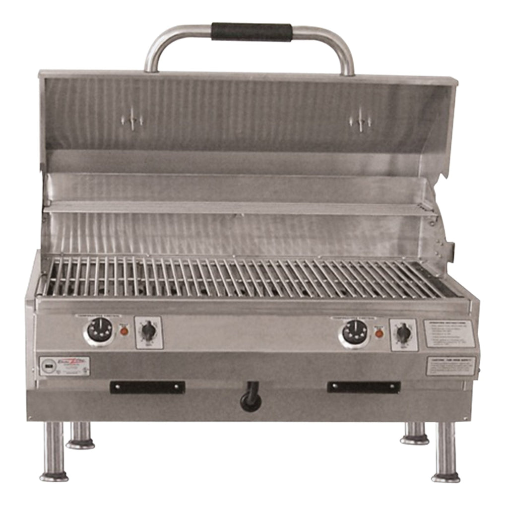 Electri-Chef Ruby 32-Inch 5280 Volt Electric Tabletop Grill With Dual Temperature Control - 4400-EC-448-TT-D-32