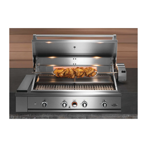 DCS Series 9 Evolution 36-Inch Propane Gas Built-In Grill w/ Rotisserie - BE1-36RC-L