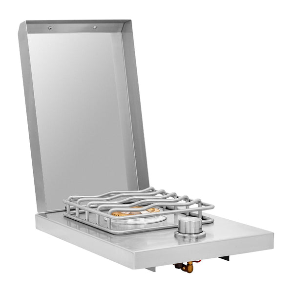 Summerset Natural Gas Built-In Single Side Burner w/ Removable Lid - SSSB1-NG
