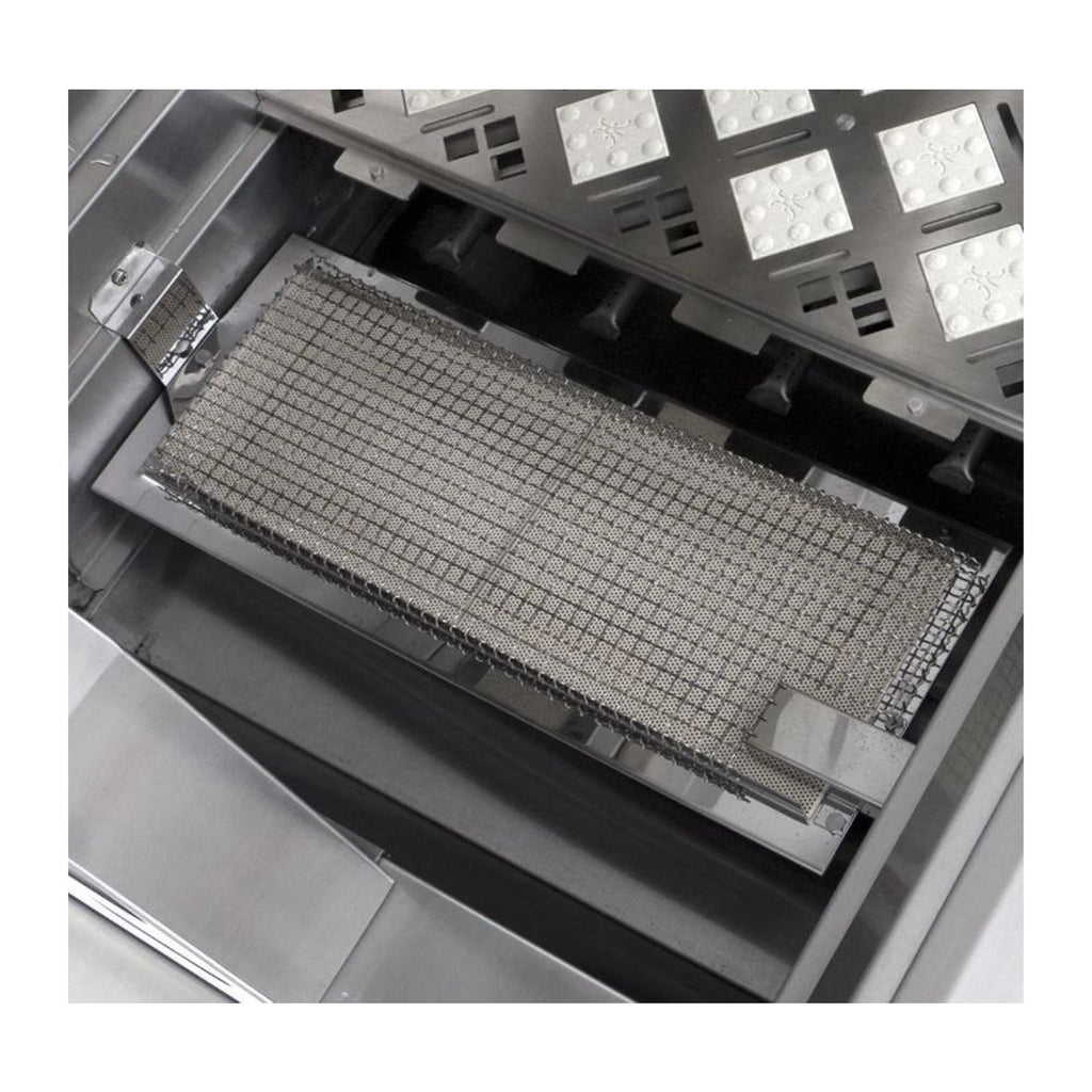 Hestan 30-Inch Propane Gas Built-In Grill, 1 Sear - 1 Trellis w/Rotisserie in Purple - GMBR30-LP-PP