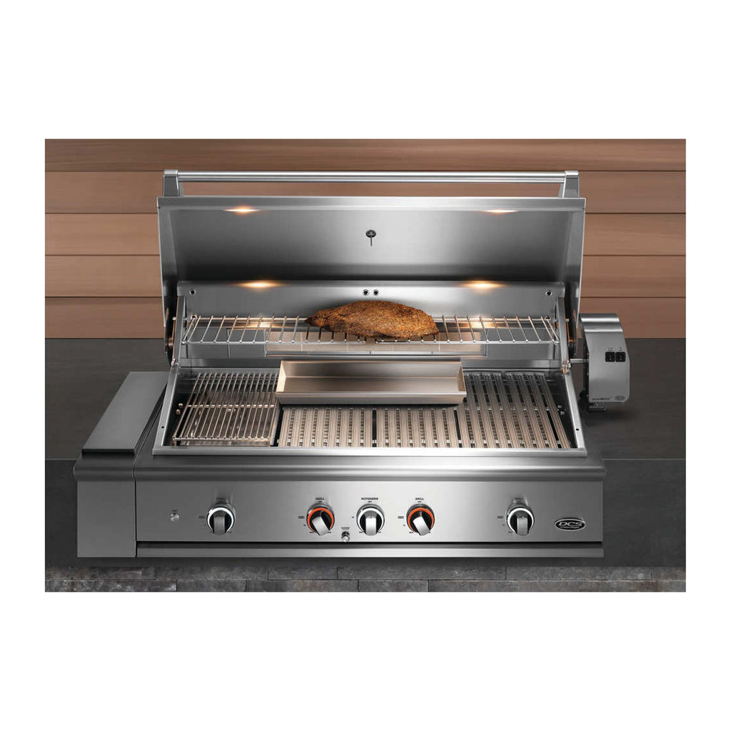 DCS Series 9 Evolution 36-Inch Natural Gas Built-In Grill w/ Rotisserie - BE1-36RC-N