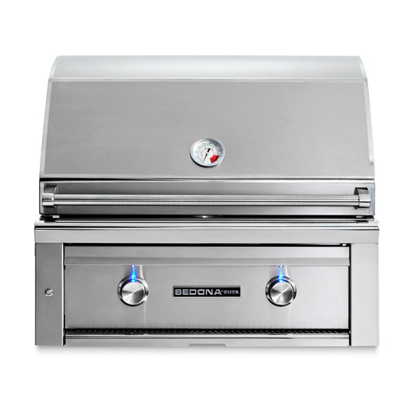 Sedona by Lynx 30-Inch Propane Gas Built-In Grill - 1 Stainless Steel Burner and 1 ProSear Burner - L500PS-LP
