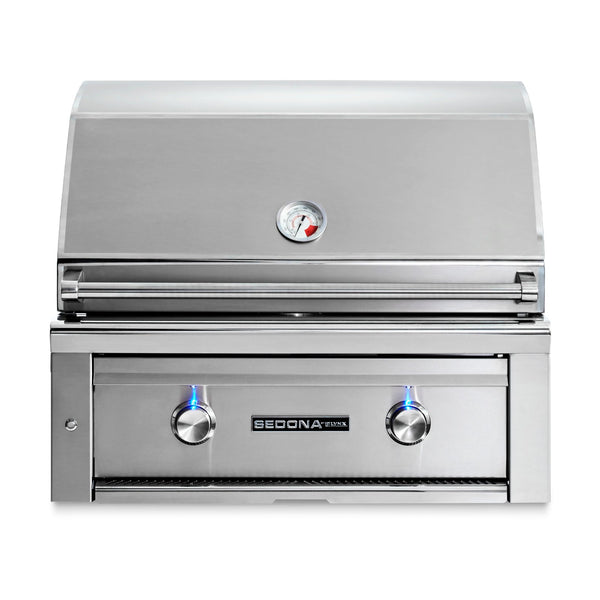 Sedona by Lynx 30-Inch Natural Gas Built-In Grill - 1 Stainless Steel Burner and 1 ProSear Burner - L500PS-NG