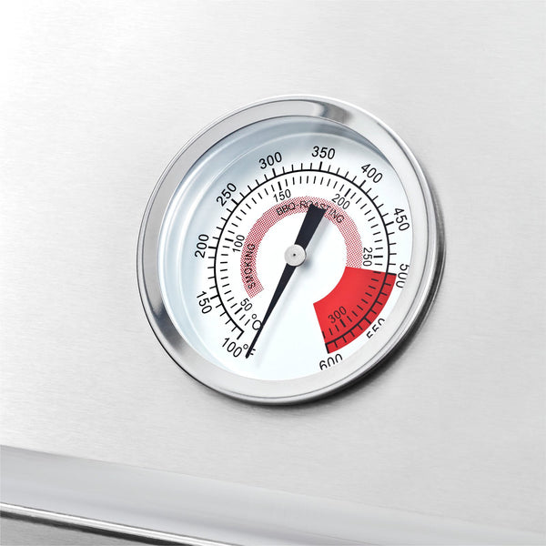 Sedona by Lynx 36-Inch Natural Gas Built-In Grill - 3 Stainless Steel Burners, w/ Rotisserie - L600R-NG