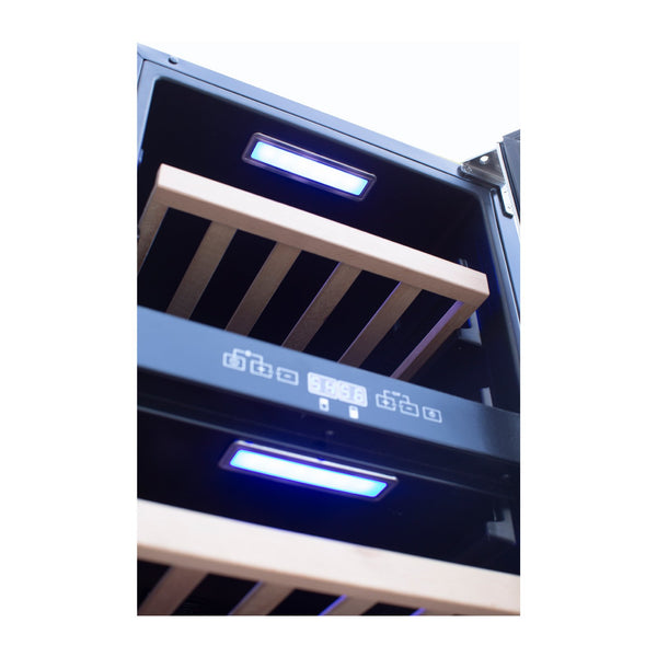 Summerset 15-Inch Outdoor Rated Wine Cooler w/ Door Lock - RFR-15W