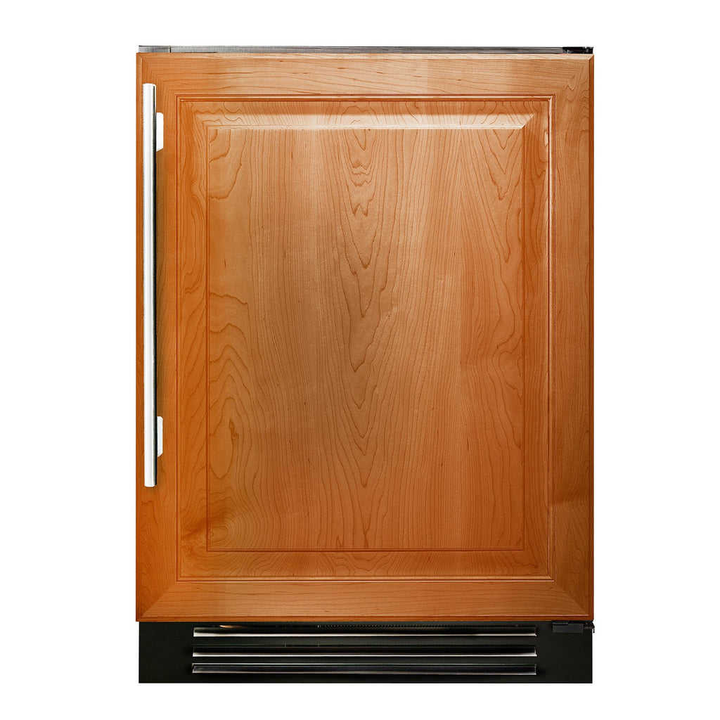 True 24-Inch Undercounter Beverage Center with Solid Panel Ready Door, 2 Interior Glass Shevles and 1 Wine Shelf (Right Hinge) - TBC-24-R-OP-C