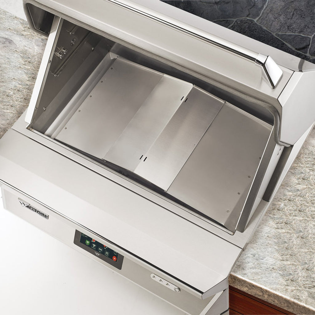 Twin Eagles 36-Inch Built-In Pellet Grill and Smoker w/ Wi-Fi Controller and Rotisserie - TEPG36R