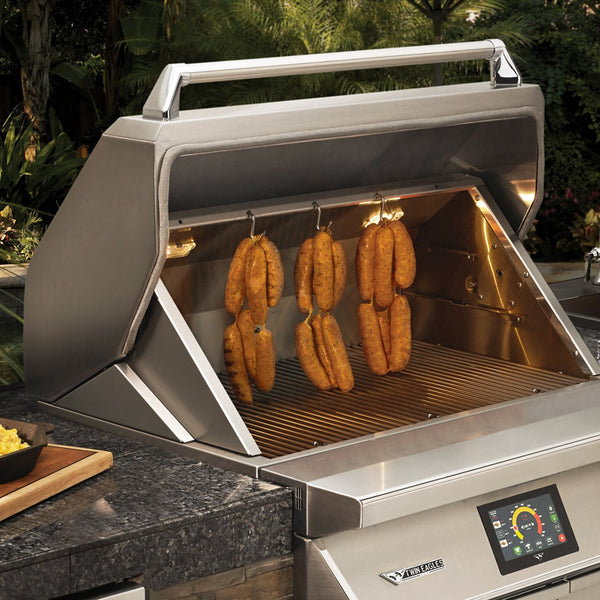 Twin Eagles 36-Inch Built-In Pellet Grill and Smoker w/ Wi-Fi Controller and Rotisserie - TEPG36R