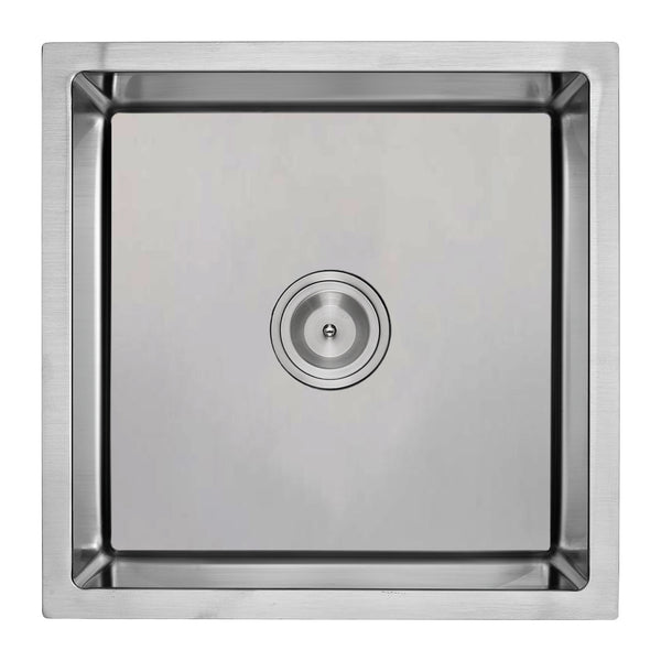 E2 Stainless 16 Gauge 15x15x7.25 Stainless Steel Rectangular Sink w/ Very Small Corner Radius - VSR-1515