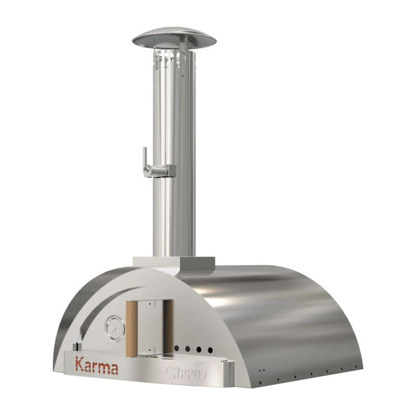 WPPO Karma 25-Inch Stainless Steel Wood Fired Pizza