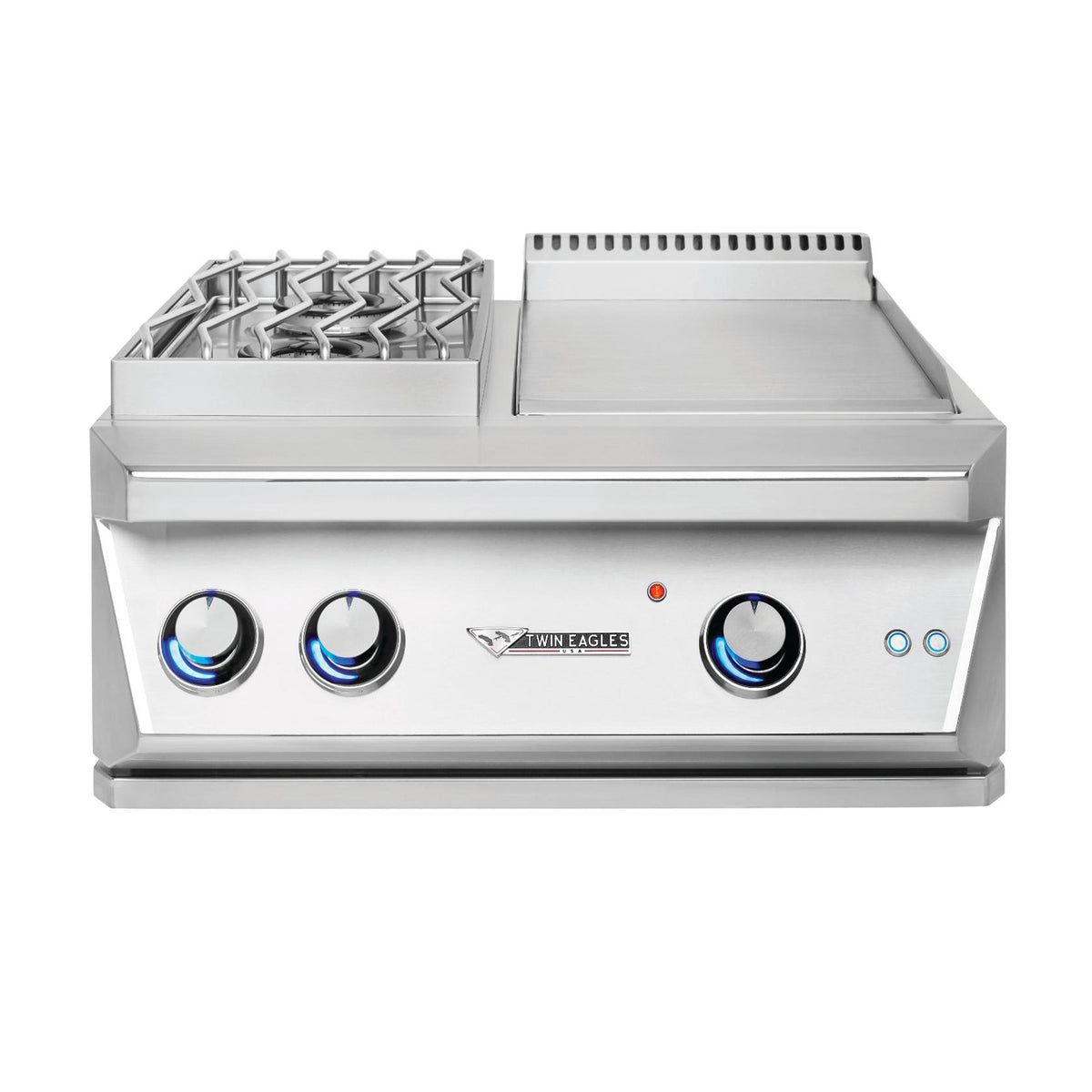 DCS Series 9 30-Inch Double Side Burner with Griddle - Natural GAS - GDSBE1-302-N