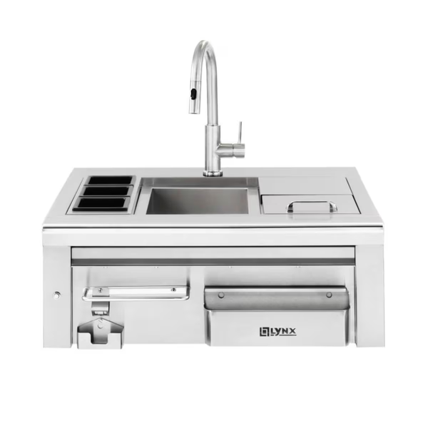 Lynx 30-Inch Built-In Cocktail Station With Sink & Ice Bin Cooler LCS30