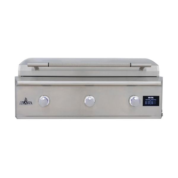 Blaze LTE PRO 40-Inch Built-in Propane Gas Griddle w/ Digital Temperature Screen & Lift-Assist Lid - BLZ-GRIDDLE40-LP