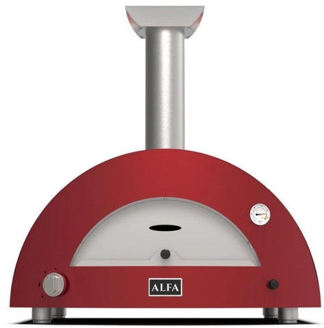 FXMD-2P-GROA-U-Alfa Moderno 2 Pizze Propane Pizza Oven - TOP ONLY -Antique Red