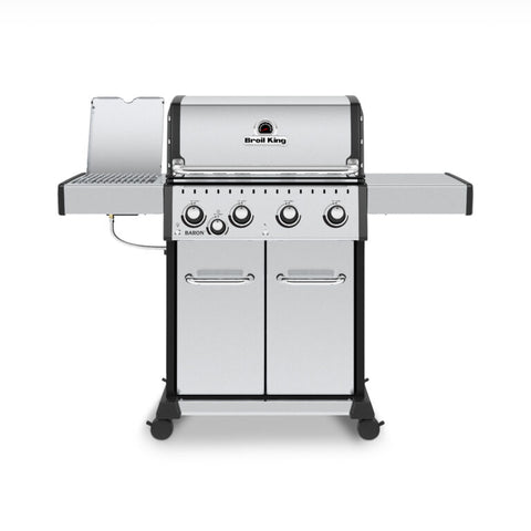 Broil King Baron S 440 PRO IR 4-Burner Natural Gas Grill With Sear Station - 875927