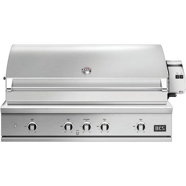 DCS Series 9 48-Inch Built-In Natural Gas Grill With Rotisserie & Infrared Burner - BE1-48RCI-N