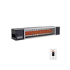 Sunpak Natural Gas Two Stage Heater 25,000 and 34,000 BTU, Includes ON-OFF-HI-LOW Feature, Black Mounting Kit, 24 Volt Transformer and Duplex Switch (Black) - S34-B-TSH-NG