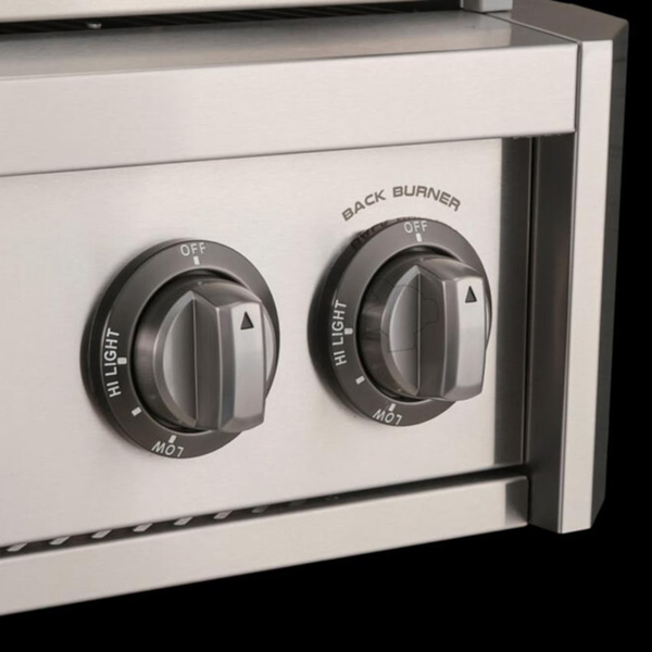 AOG L-Series 36-Inch 3-Burner Built-In Natural Gas Grill with Lights and Rotisserie - AOG36LN