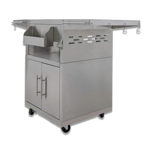 Blaze Stainless Steel Grill Cart for 20-Inch Kamado Grill - BLZ-20-KMDO-CART-SC