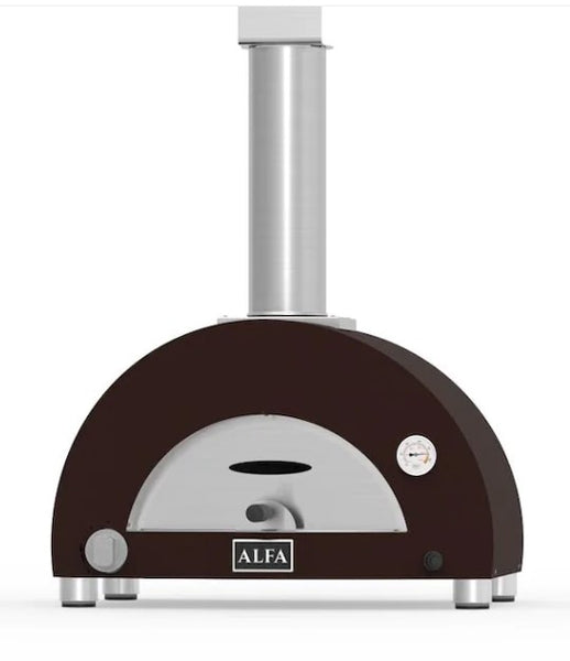Alfa Nano 23-Inch Outdoor Countertop Wood-Fired Pizza Oven - Copper - FXMD-S-LRAM