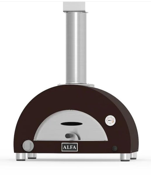 Alfa One 23-Inch Wood Fired Countertop Pizza Oven In Copper -FXMD-S-LRAM