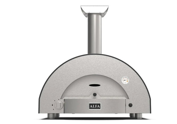 Alfa Classico 2 Pizze Gas Pizza Oven - Ardesia Grey - FXCL-2P-GGRA-U -LP